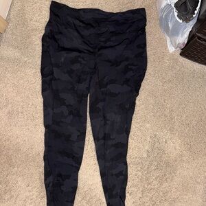 Lululemon Black Camo Leggings